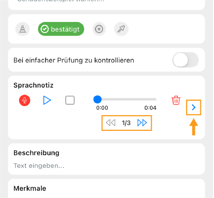 Sprachnotizen zur Übersicht